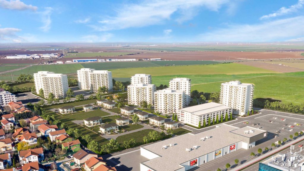 Complexul rezidential Boreal-Plus din Constanta este alcatuit din 9 blocuri cu 673 de apartamente puse la vanzare, beneficiind de 811 locuri de parcare dintre care 289 locuri vor dispune de o parcare etajata