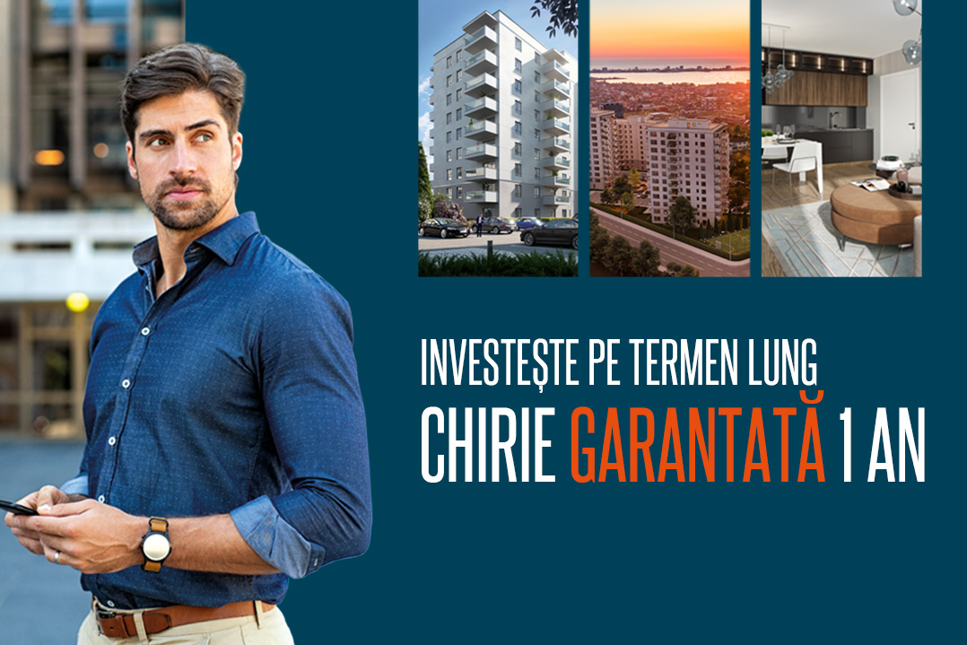 investitii imobiliare - 1 an chirie garantata